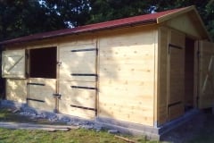 Garage in legno