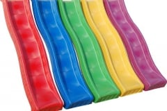 Scivoli colorati in plastica HDPE