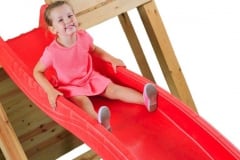 Scivolo per bambini in plastica HDPE Rosso