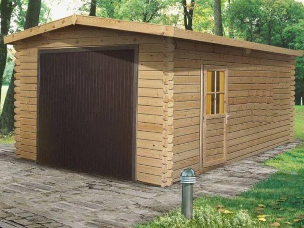 Garage in Legno