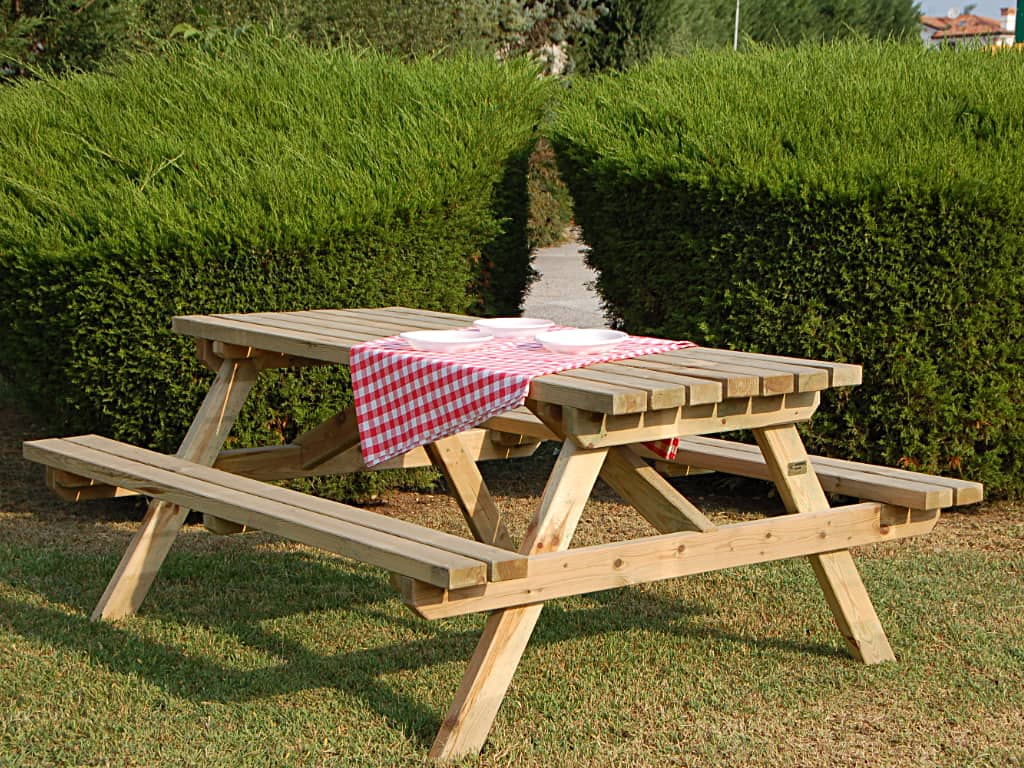 Grigliati da Giardino in Legno - Cherubin srl